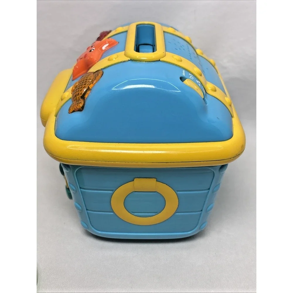 Baby Einstein Toy Count and Discover Treasure Chest‎ 9 Colored Coins Works